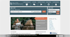 Desktop Screenshot of nordfynsbib.dk